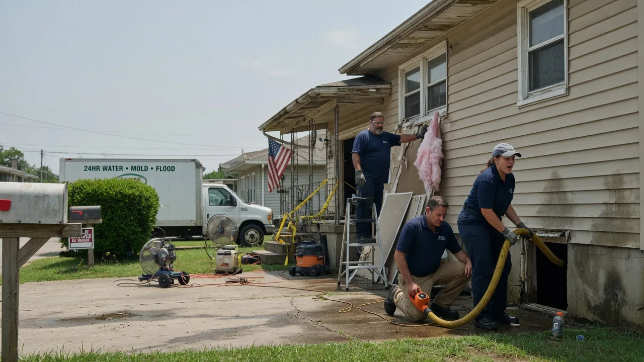 Water Damage Repair in Bishop Hill, IL near me